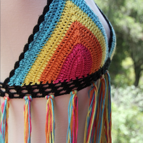 Rainbow bralet - Picture 2 of 8